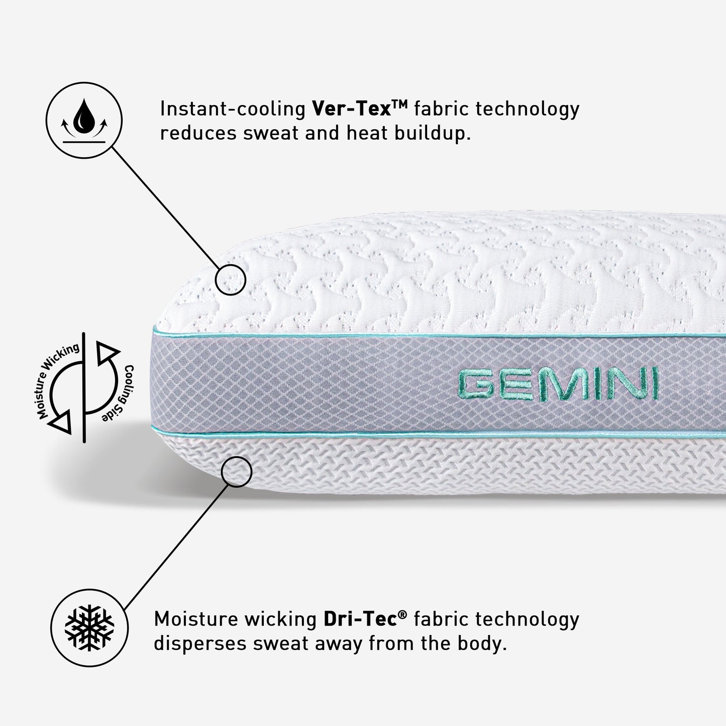 Gemini Performance® Pillow